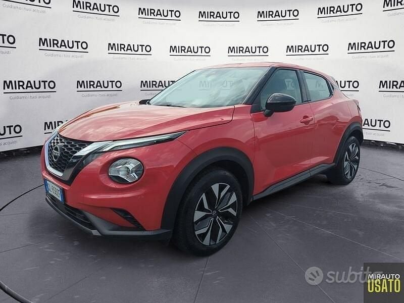 Usata Nissan Juke Acenta 114 CV (83 kW) 2022 Rosso SUV
