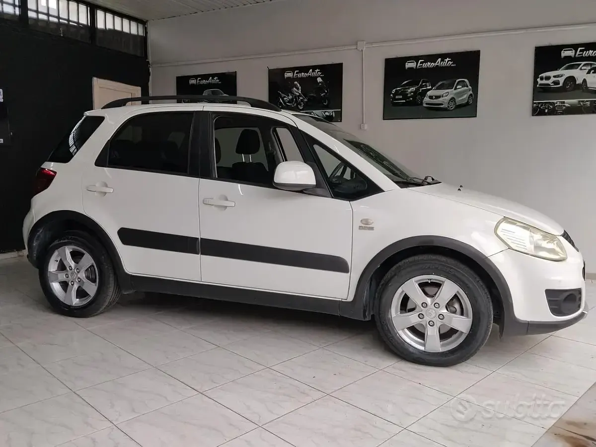 Usata Suzuki SX4 90 CV (66 kW) 2010 Bianco Station wagon