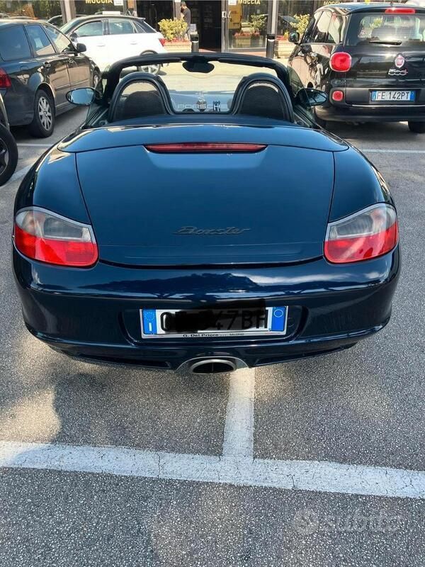 Usata Porsche Boxster 228 CV (167 kW) 2003 Blu Cabrio