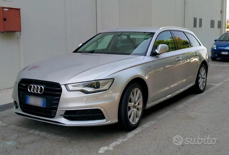 Usata Audi A6 Advanced 177 CV (130 kW) 2013 Grigio Station wagon