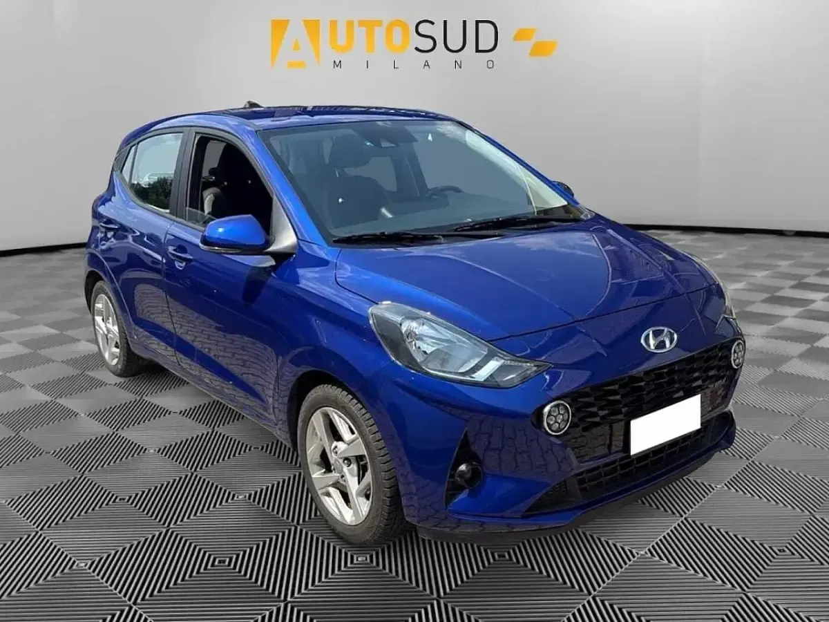 Usata Hyundai i10 65 CV (47 kW) 2023 Blu Utilitaria