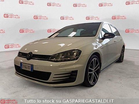 Usata VW Golf VII GTD 184 CV (135 kW) 2014 Bianco Utilitaria