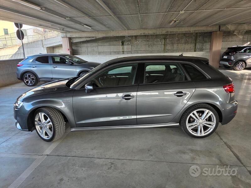 Usata Audi A3 Sportback e-tron 150 CV (110 kW) 2017 Grigio Utilitaria
