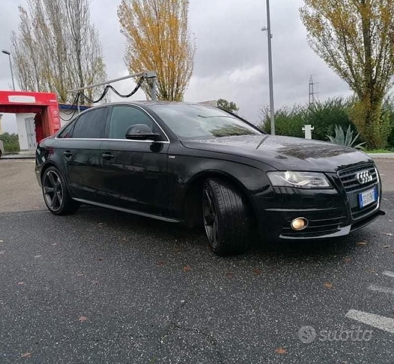 Usata Audi A4 S-Line 190 CV (139 kW) 2008 Nero Berlina