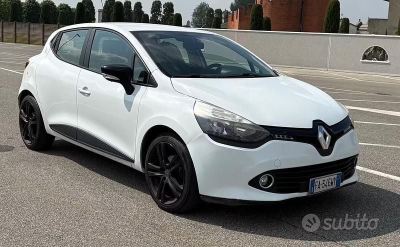 Usata Renault Clio IV 75 CV (55 kW) 2015 Bianco Berlina