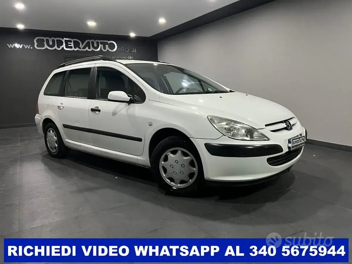 Usata Peugeot 307 68 CV (50 kW) 2002 Bianco Station wagon