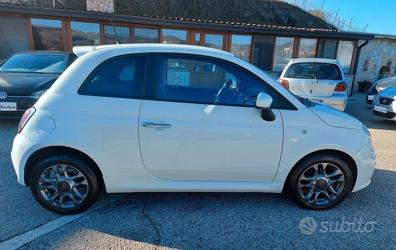 Usata Fiat 500 Sport 95 CV (69 kW) 2014 Bianco Berlina