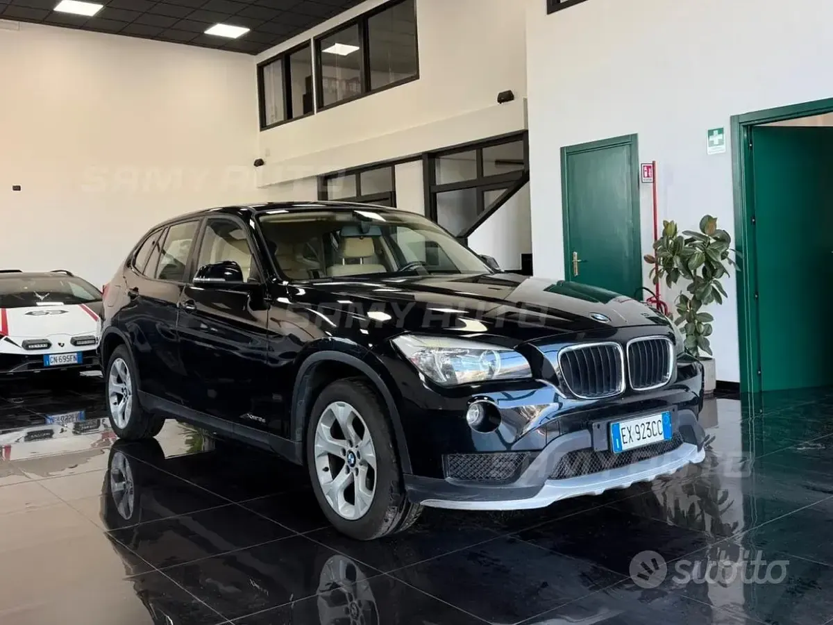 Usata BMW X1 143 CV (105 kW) 2014 Nero SUV