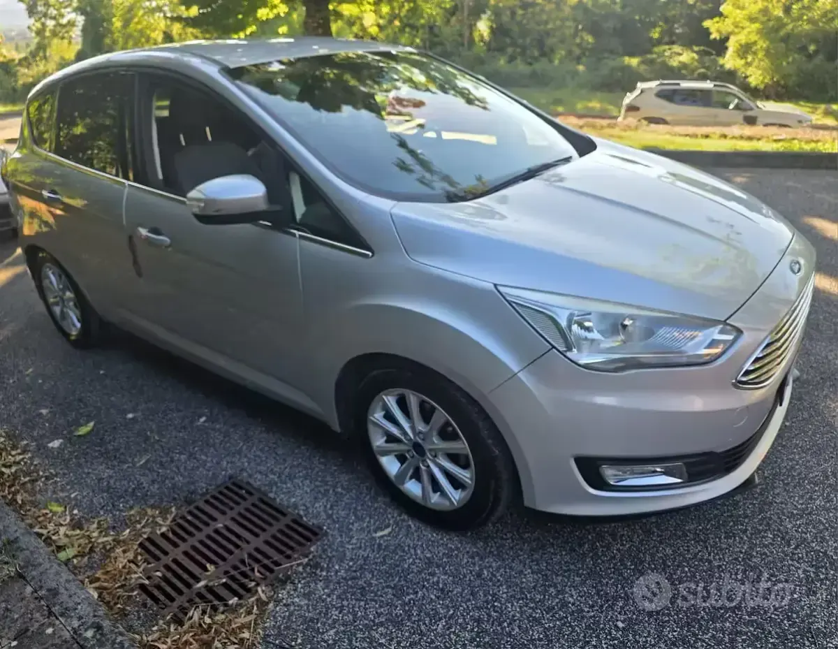 Usata Ford C-MAX Titanium 120 CV (88 kW) 2017 Grigio Monovolume