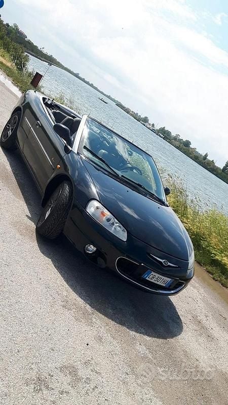 Usata Chrysler Sebring Cabriolet 2002 Nero Cabrio