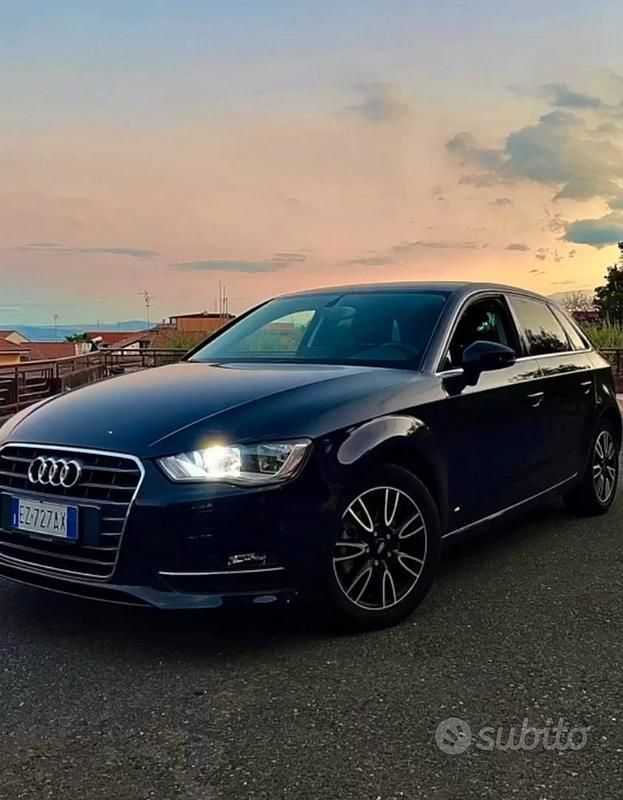 Usata Audi A3 2015 Nero Berlina