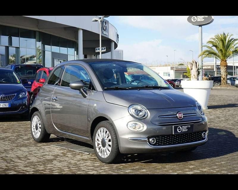 Usata Fiat 500C Lounge 69 CV (50 kW) 2017 Grigio met Cabrio