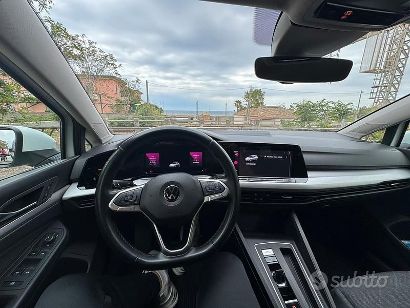 Usata VW Golf VII 150 CV (110 kW) 2020 Bianco Berlina