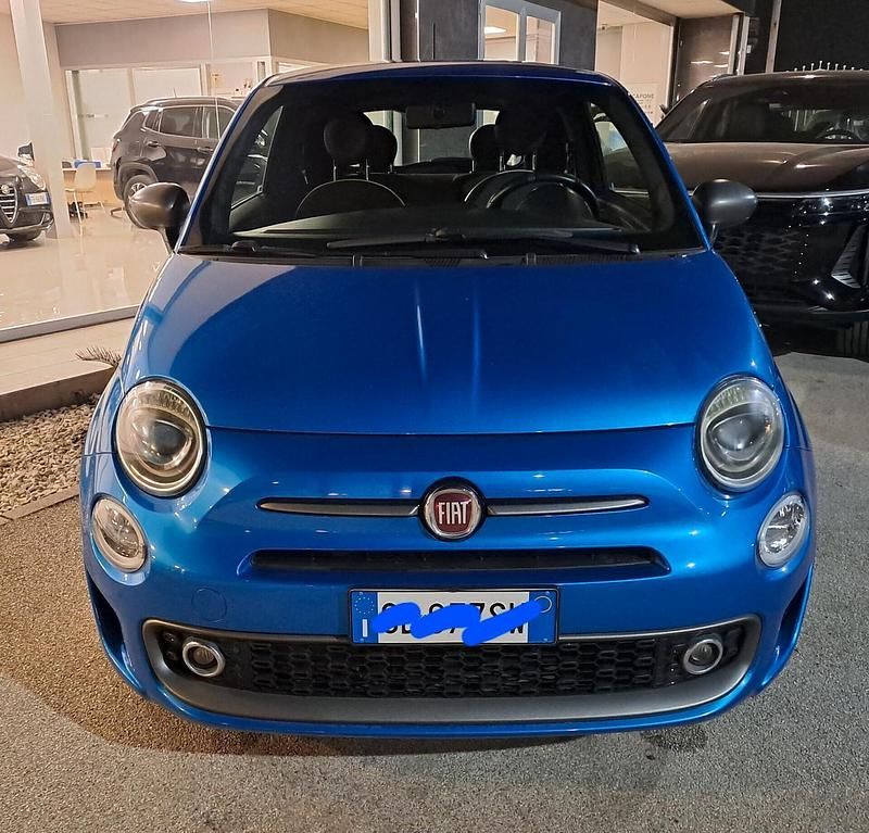 Usata Fiat 500 Sport 69 CV (50 kW) 2020 Blu Berlina