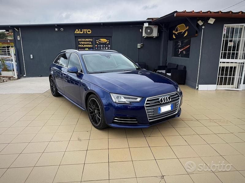 Usata Audi A4 Ambiente 252 CV (185 kW) 2017 Blu Station wagon