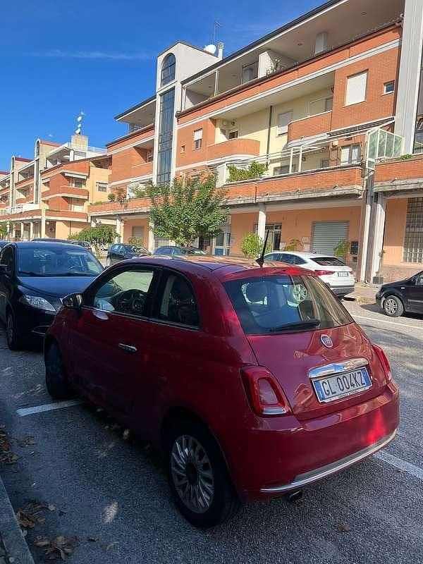 Usata Fiat 500C Pop 69 CV (50 kW) 2014 Rosso Cabrio