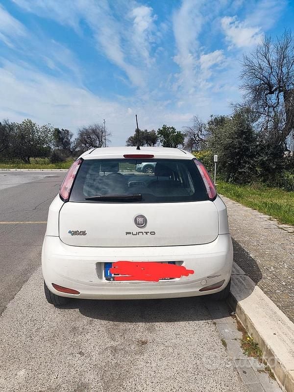 Usata Fiat Punto Pop 2012 Bianco Utilitaria