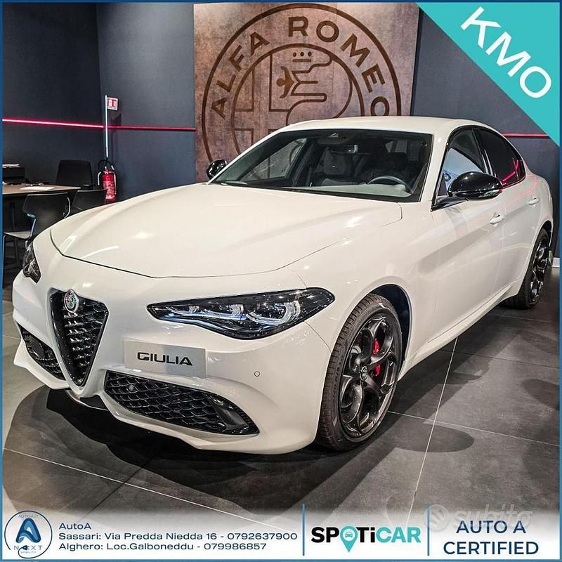 Usata Alfa Romeo Giulia 210 CV (154 kW) 2024 Bianco Berlina
