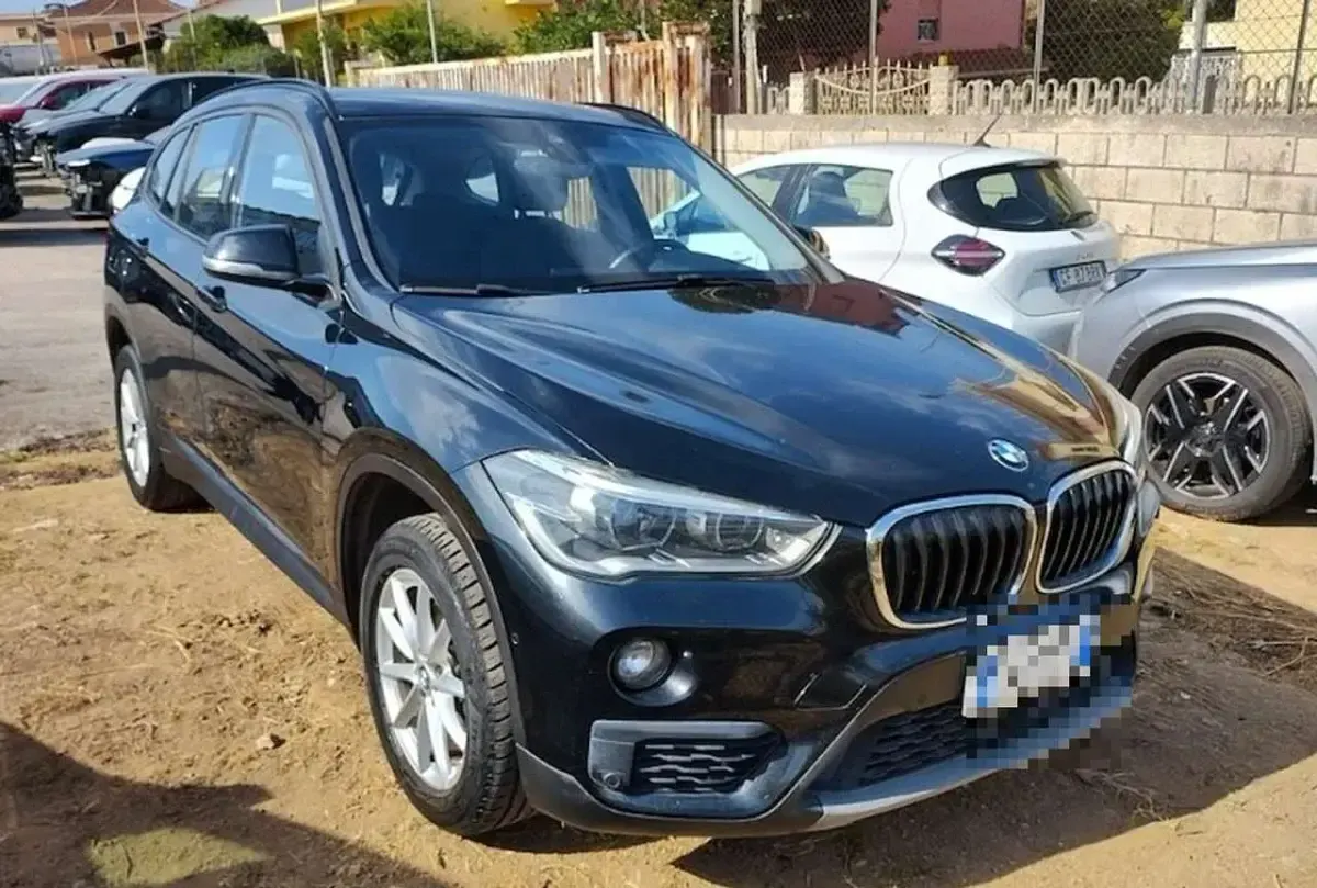 Usata BMW X1 Sport Line 150 CV (110 kW) 2019 Nero SUV