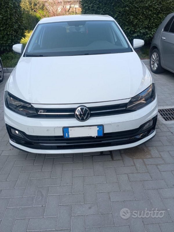 Usata VW Polo R-line 2021 Bianco Berlina