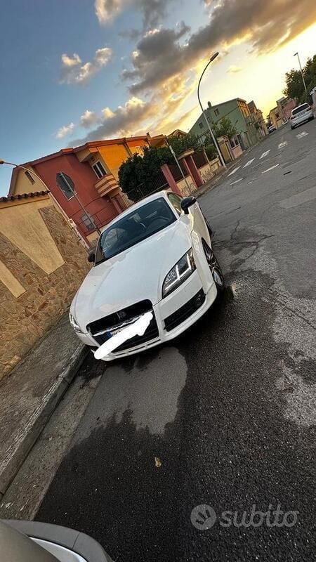 Usata Audi TT S-Line 200 CV (147 kW) 2008 Bianco Coupé