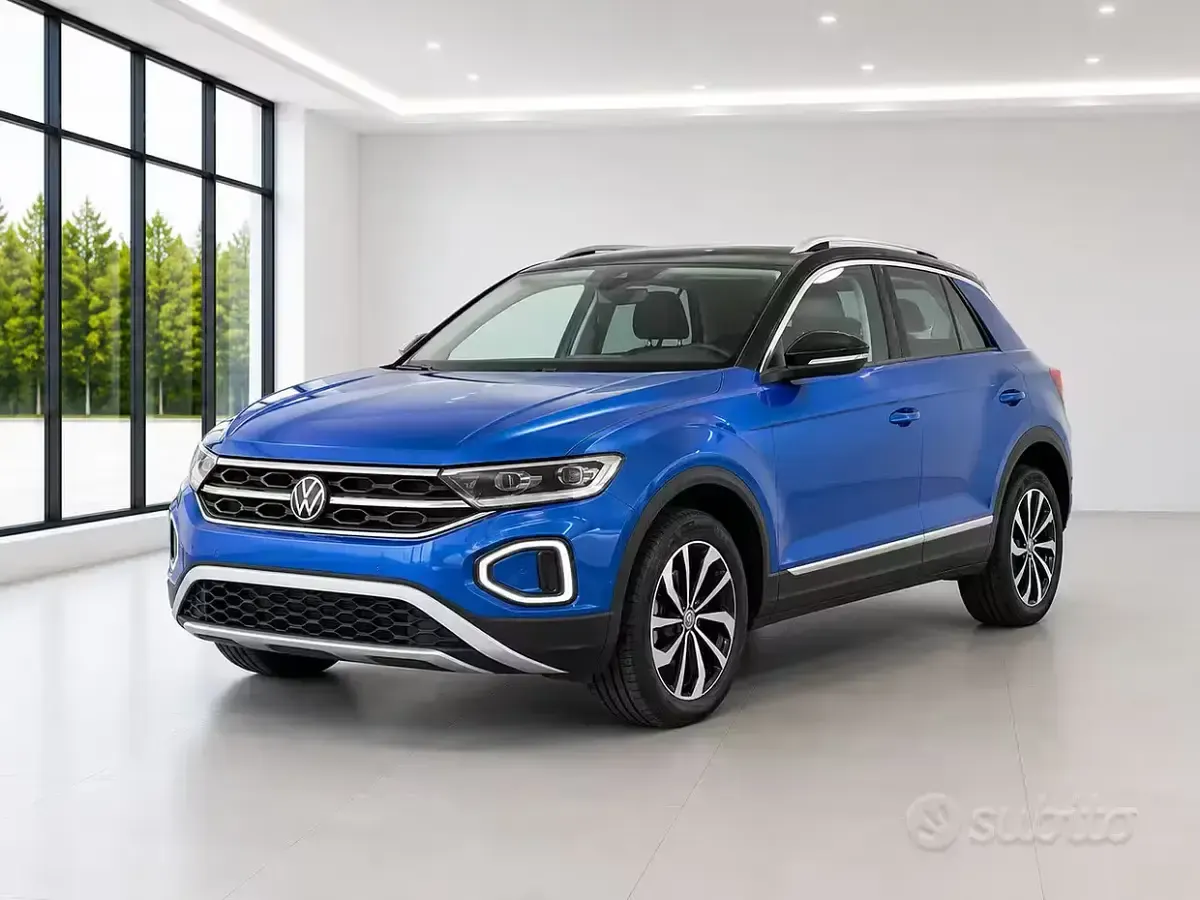 Usata VW T-Roc Style 110 CV (80 kW) 2021 Bluazzurro SUV