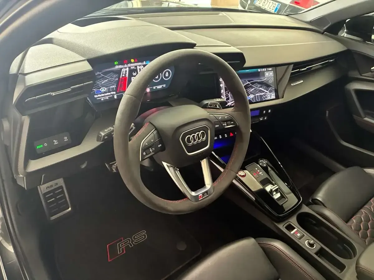 Usata Audi RS3 Ambiente 400 CV (294 kW) 2022 Nero Berlina