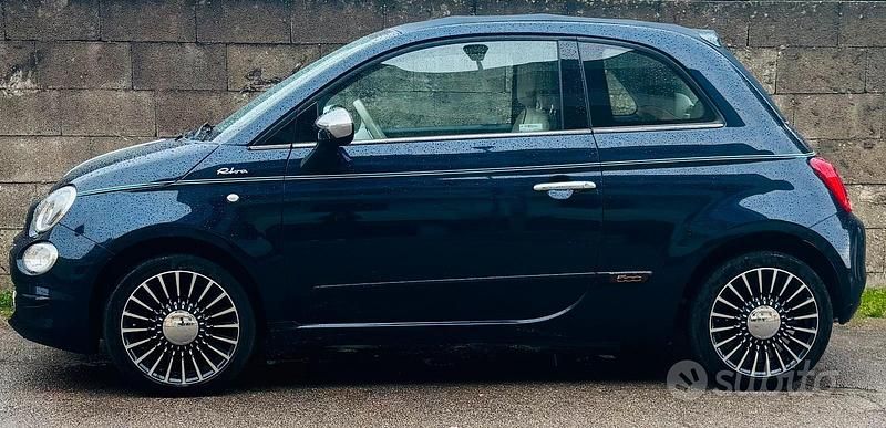 Blu Usata 2016 Fiat 500 Riva Cabrio | 18.000 € - Immagine 1/4