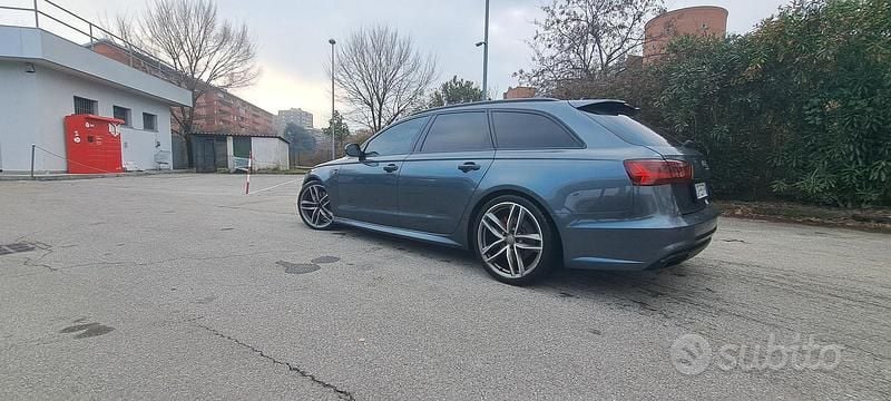 Usado Audi A6 Competition 313 CV (230 kW) 2017 Gris Familiar