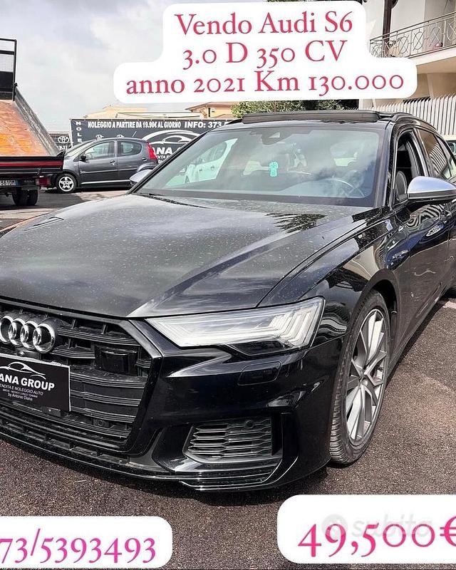 Usata Audi S6 350 CV (257 kW) 2021 Nero Berlina