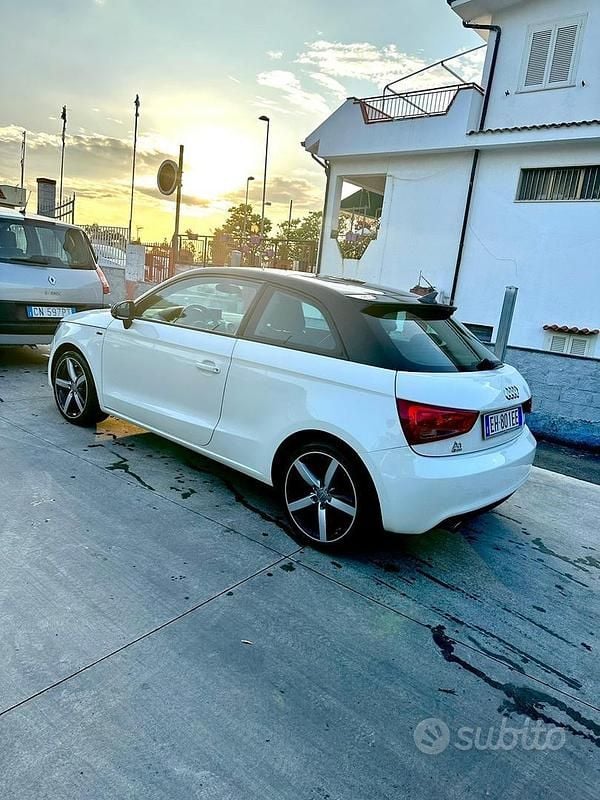Usata Audi A1 S-Line 2012 Bianco Utilitaria