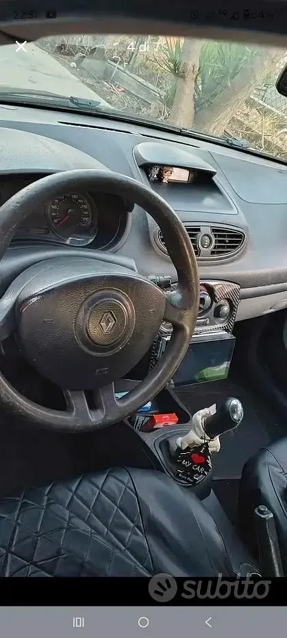 Usata Renault Clio II 85 CV (62 kW) 2008 Nero Berlina