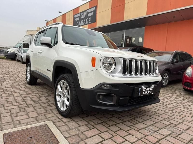 Usata Jeep Renegade Limited 140 CV (102 kW) 2018 Bianco SUV
