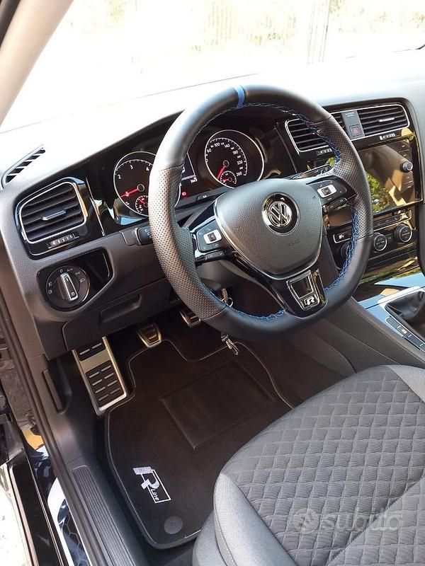 Usata VW Golf VII 116 CV (85 kW) 2019 Nero Berlina