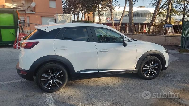 Usata Mazda CX-3 105 CV (77 kW) 2017 Bianco SUV