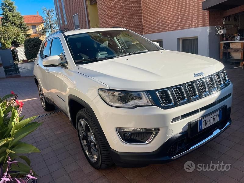 Usata Jeep Compass Limited 140 CV (102 kW) 2018 Bianco SUV