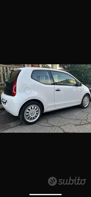 Usata VW up! 60 CV (44 kW) 2013 Bianco Utilitaria