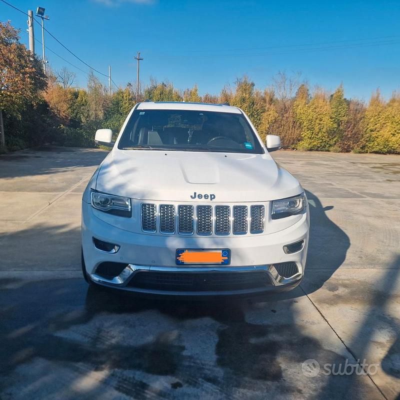 Usata Jeep Grand Cherokee 2015 Bianco SUV