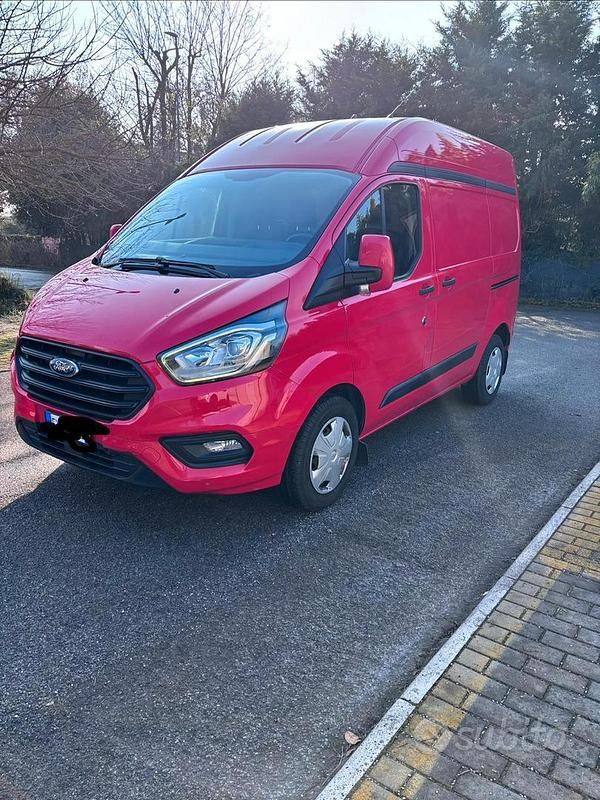 Usata Ford Transit Custom 170 CV (125 kW) 2019 Rosso Berlina