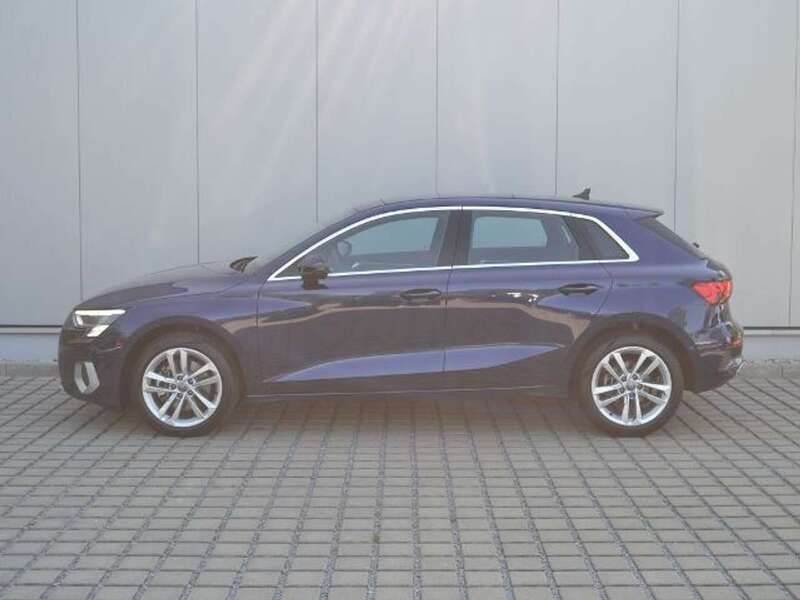 Usata Audi A3 Advanced 150 CV (110 kW) 2020 Blu/azzurro Berlina