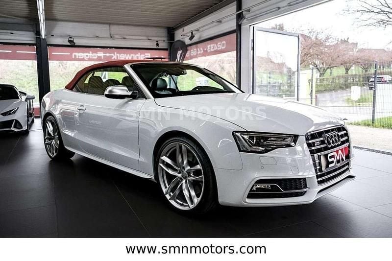 Usata Audi S5 Cabriolet 333 CV (244 kW) 2015 Bianco Cabrio