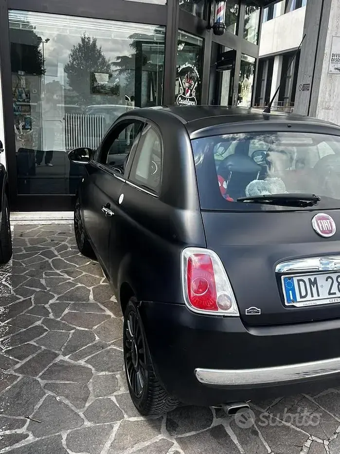 Usata Fiat 500 2007 Nero Berlina