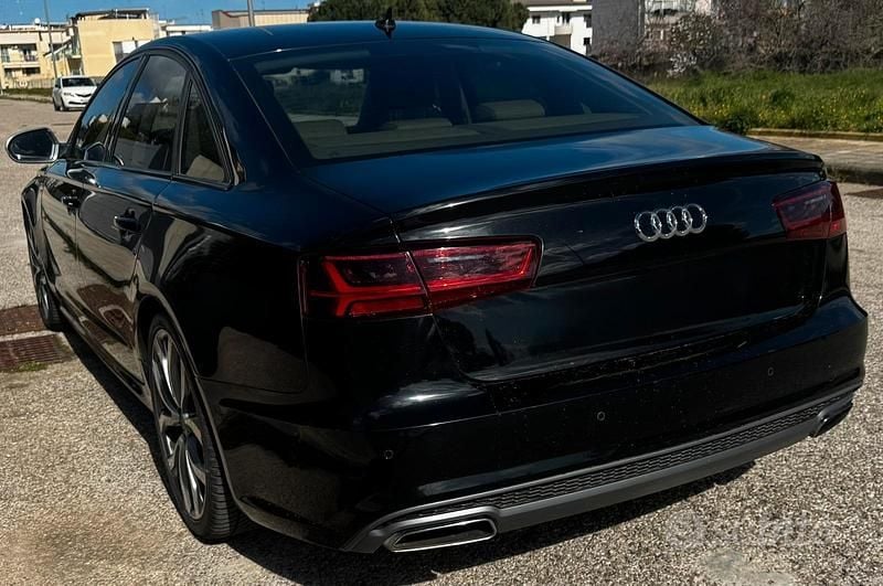 Usata Audi A6 S-Line 313 CV (230 kW) 2014 Nero Berlina