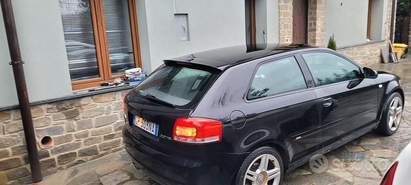 Usata Audi A3 S-Line 170 CV (125 kW) 2007 Nero Utilitaria