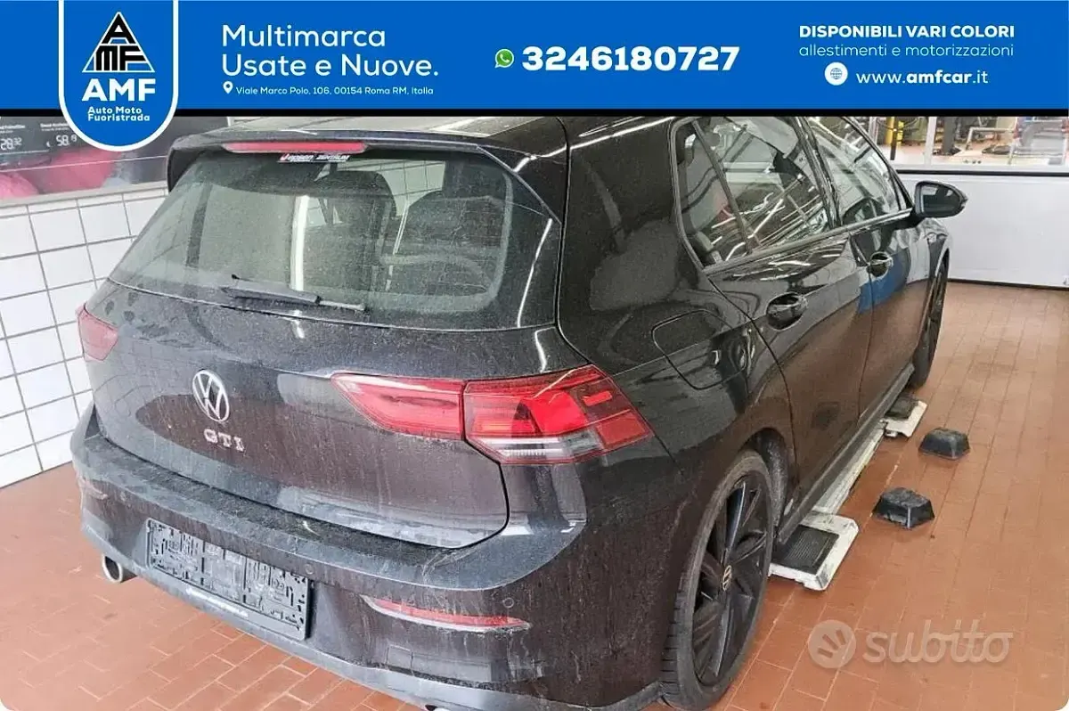 Usata VW Golf VIII GTI 245 CV (180 kW) 2023 Nero Berlina