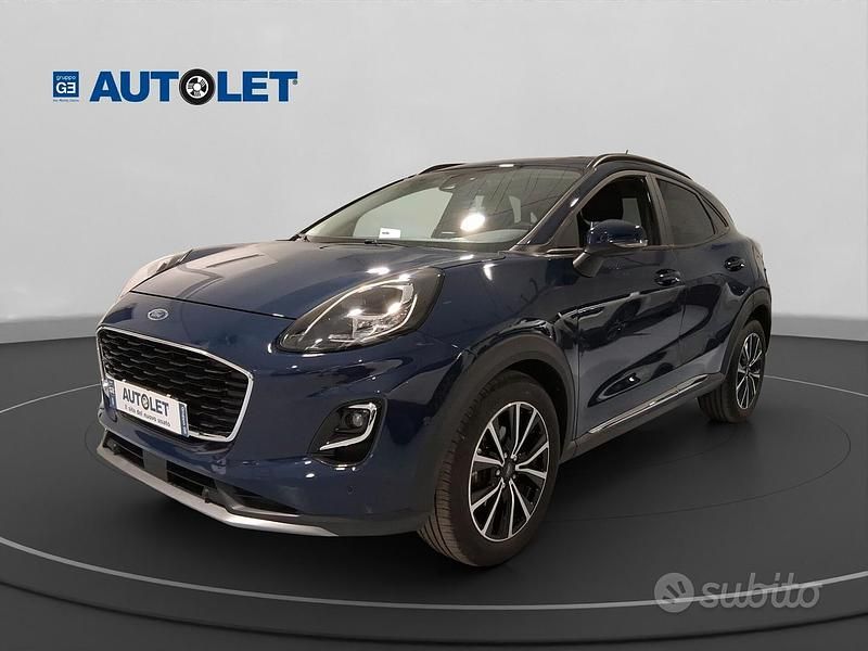 Blu Usata 2022 Ford Puma S Tre volumi | 15.500 € (Super prezzo) - Immagine 1/4