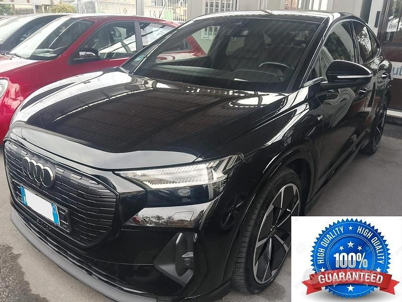 Nero Usata 2023 Audi Q4 e-tron S-Line SUV | 42.890 € (Buon prezzo) - Immagine 1/4