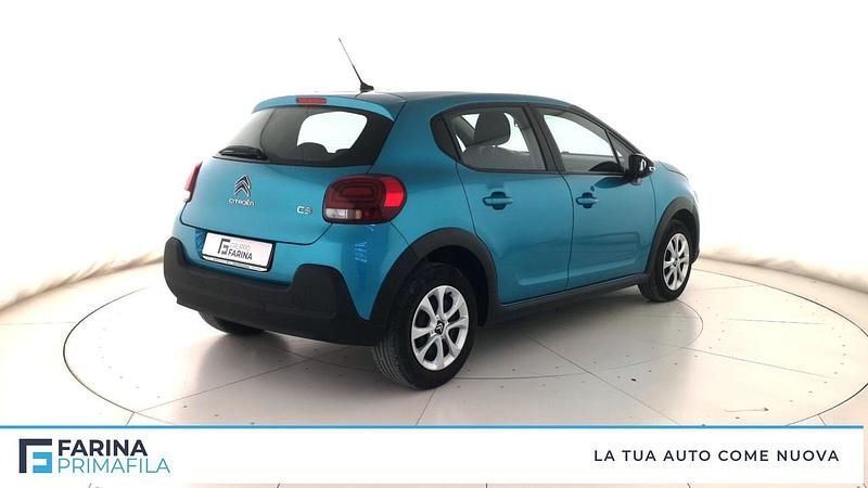 Usata Citroën C3 Feel 83 CV (61 kW) 2022 Blu Utilitaria