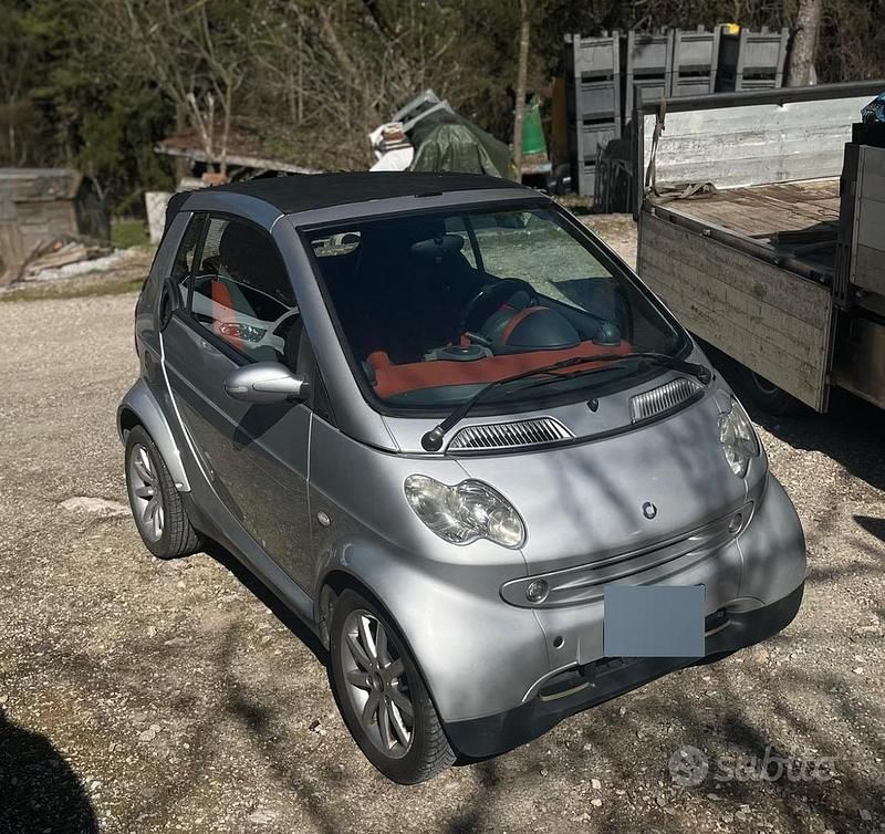 Usata Smart ForTwo Cabrio Passion 61 CV (44 kW) 2006 Grigio Cabrio