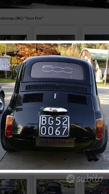 Usata Fiat 500L 1970 Nero